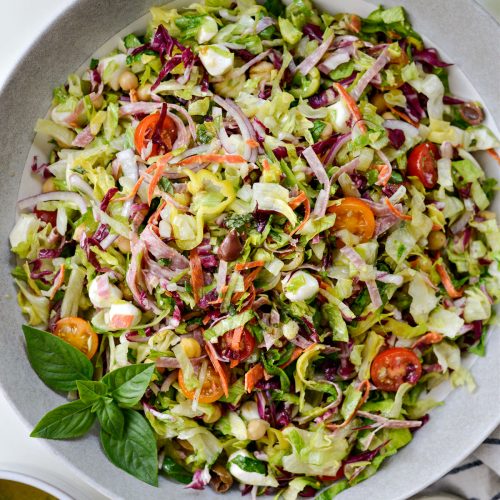 Italian Chopped Salad — Her Wholesome Kitchen