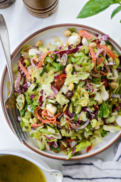 Italian Chopped Salad - Simply Scratch