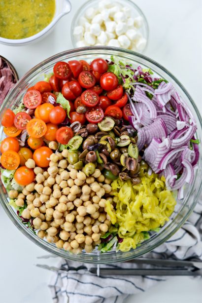 Italian Chopped Salad - Simply Scratch