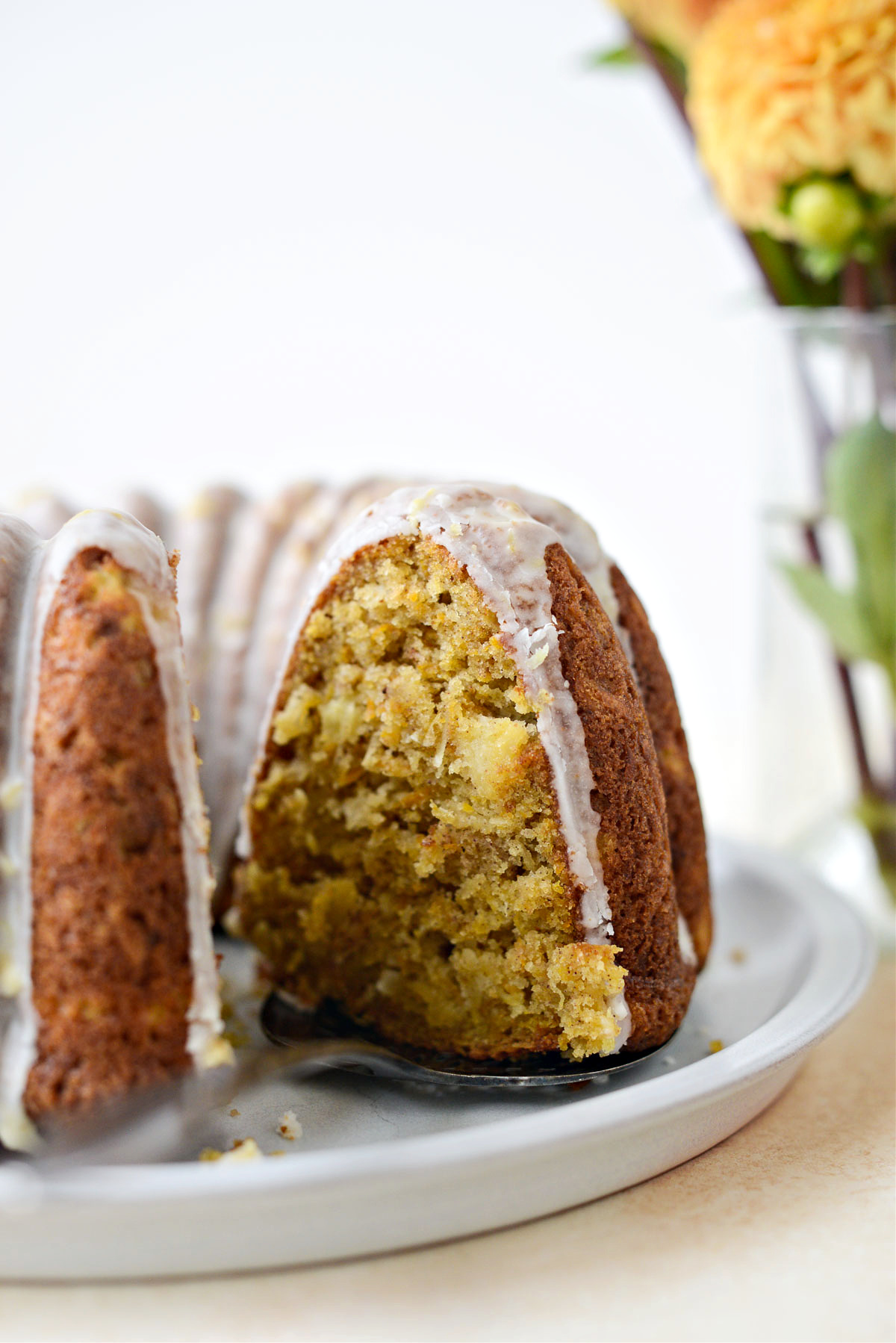 Old Fashioned Carrot Cake Recipe with Pineapple - Two Kooks In The Kitchen