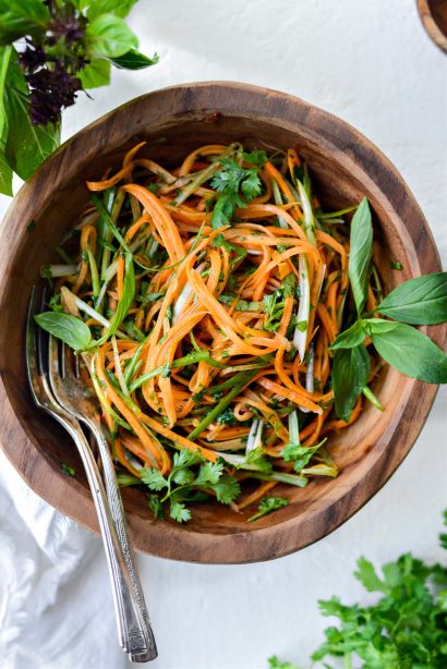 Thai Carrot Slaw - Simply Scratch