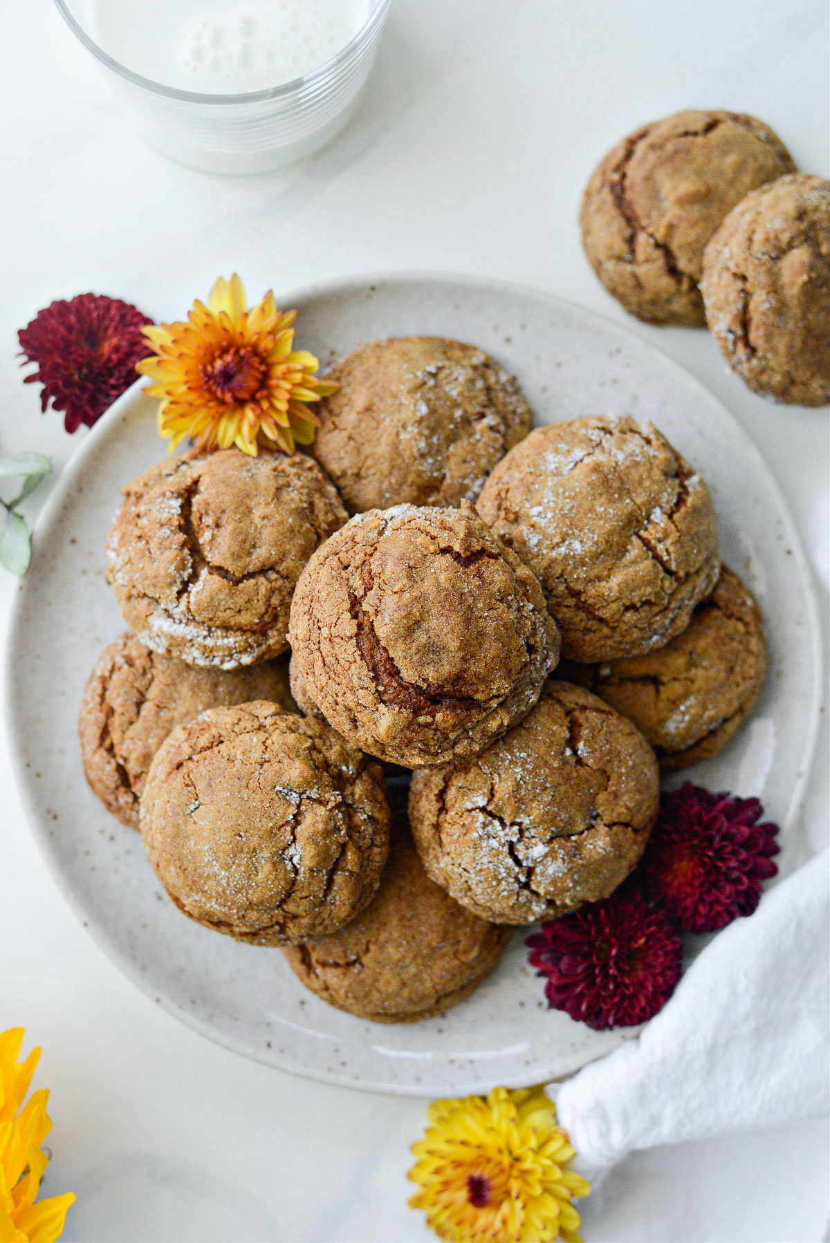 Pumpkin Molasses Cookies Simply Scratch