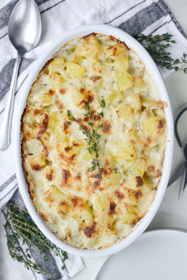 Cheesy Gruyere Potatoes - Simply Scratch