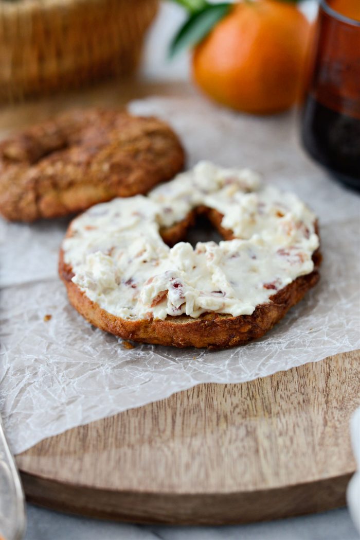 Air Fryer French Toast Bagels