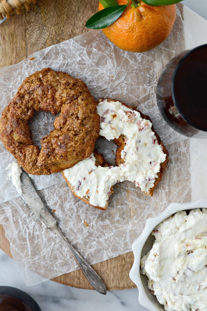 Air Fryer French Toast Bagels