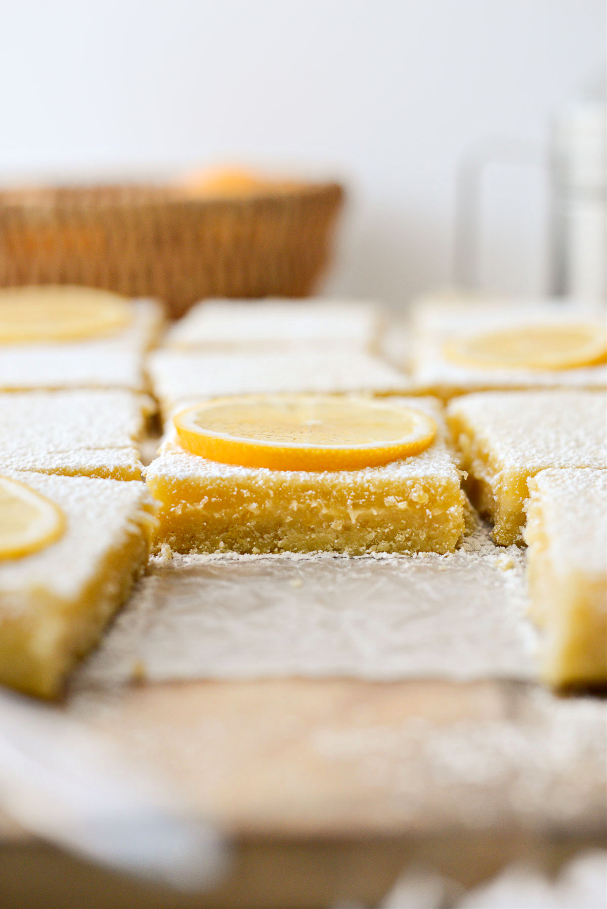 Meyer Lemon Bars - Simply Scratch