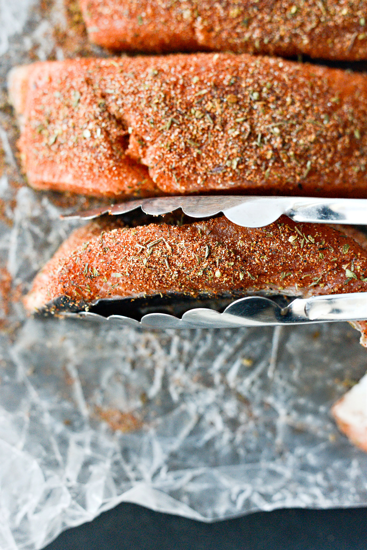 Air Fryer Blackened Salmon Simply Scratch