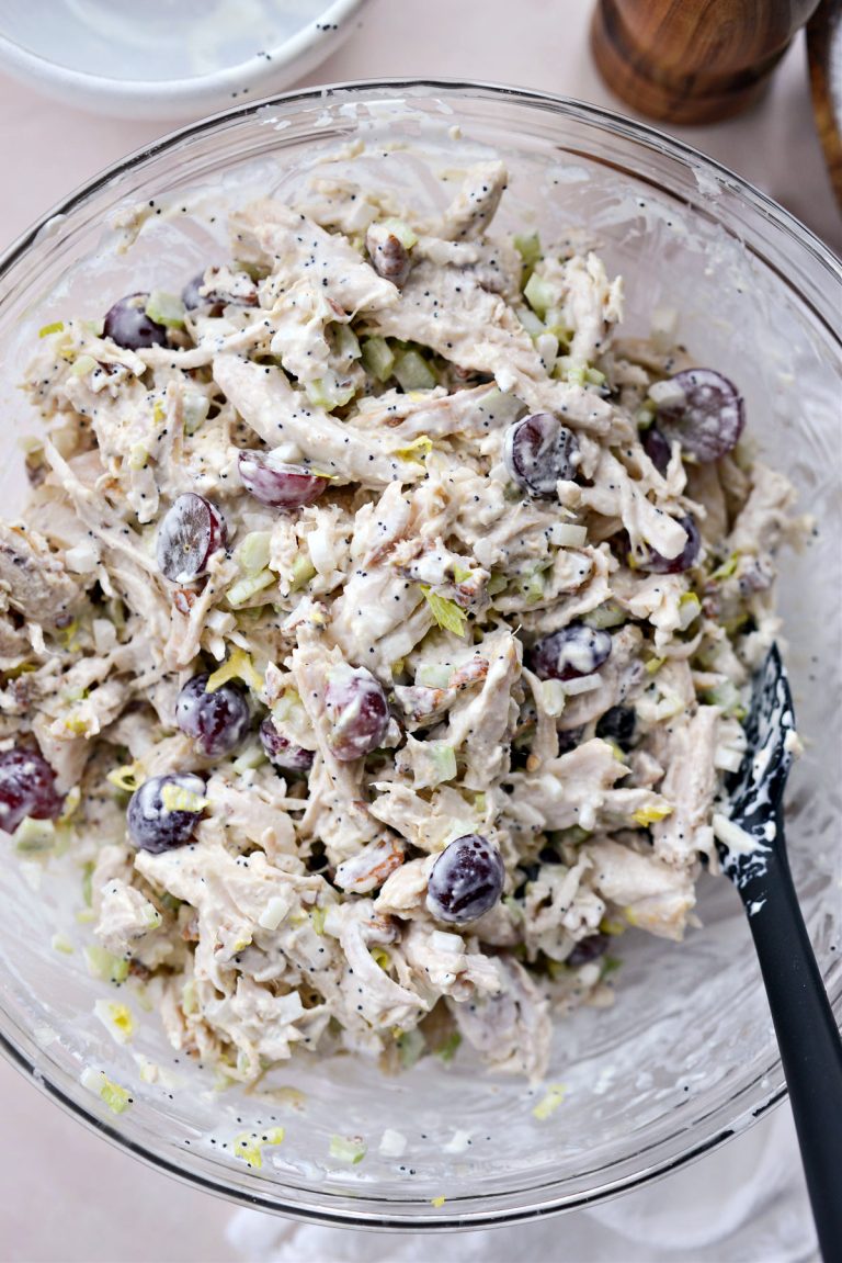 Chicken Salad with Grapes and Pecans - Simply Scratch