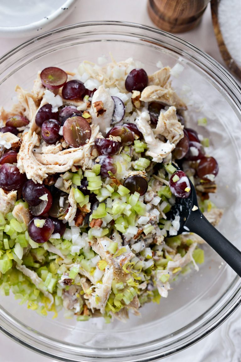 Chicken Salad with Grapes and Pecans - Simply Scratch