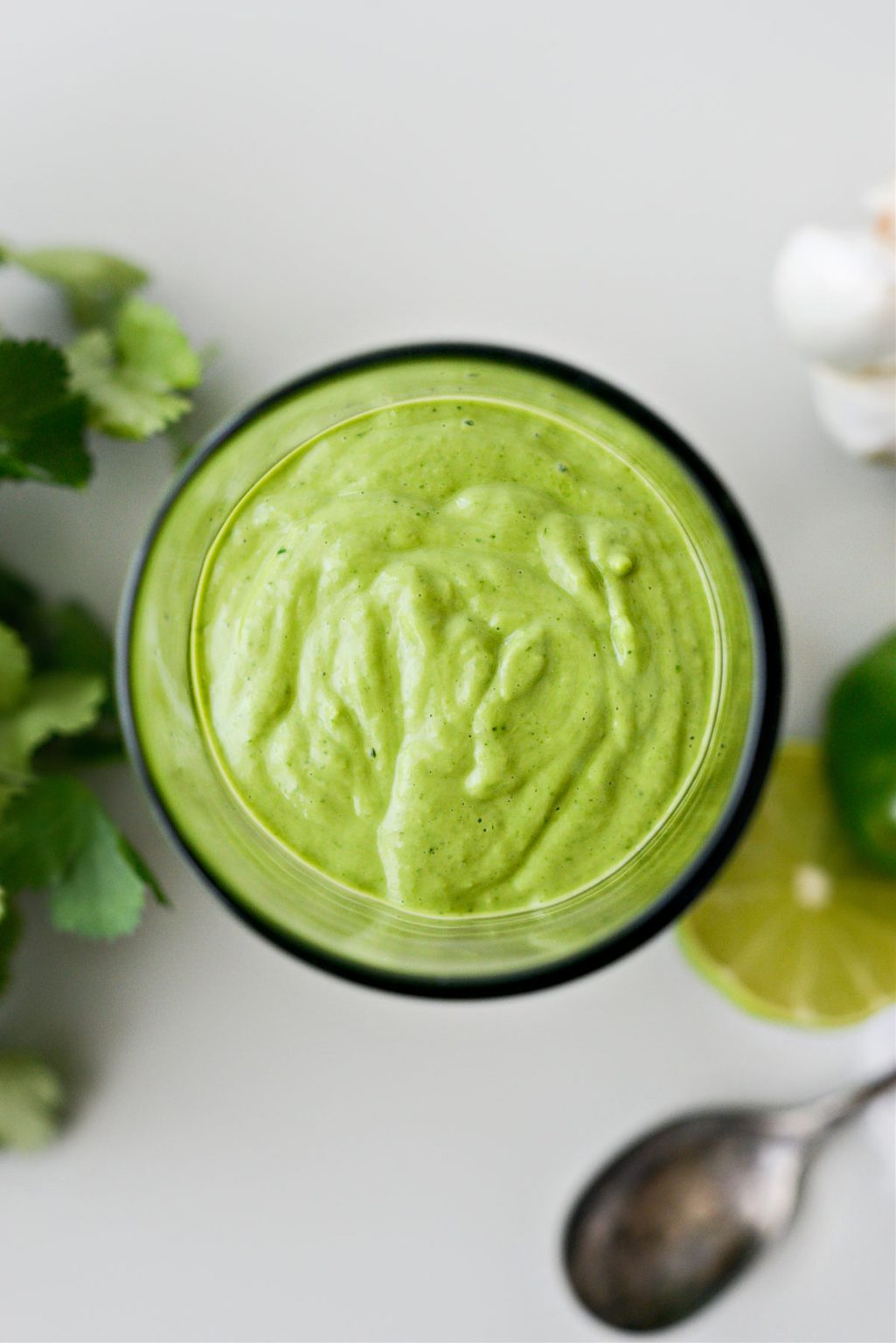 Creamy Cilantro Lime Avocado Dressing - Simply Scratch