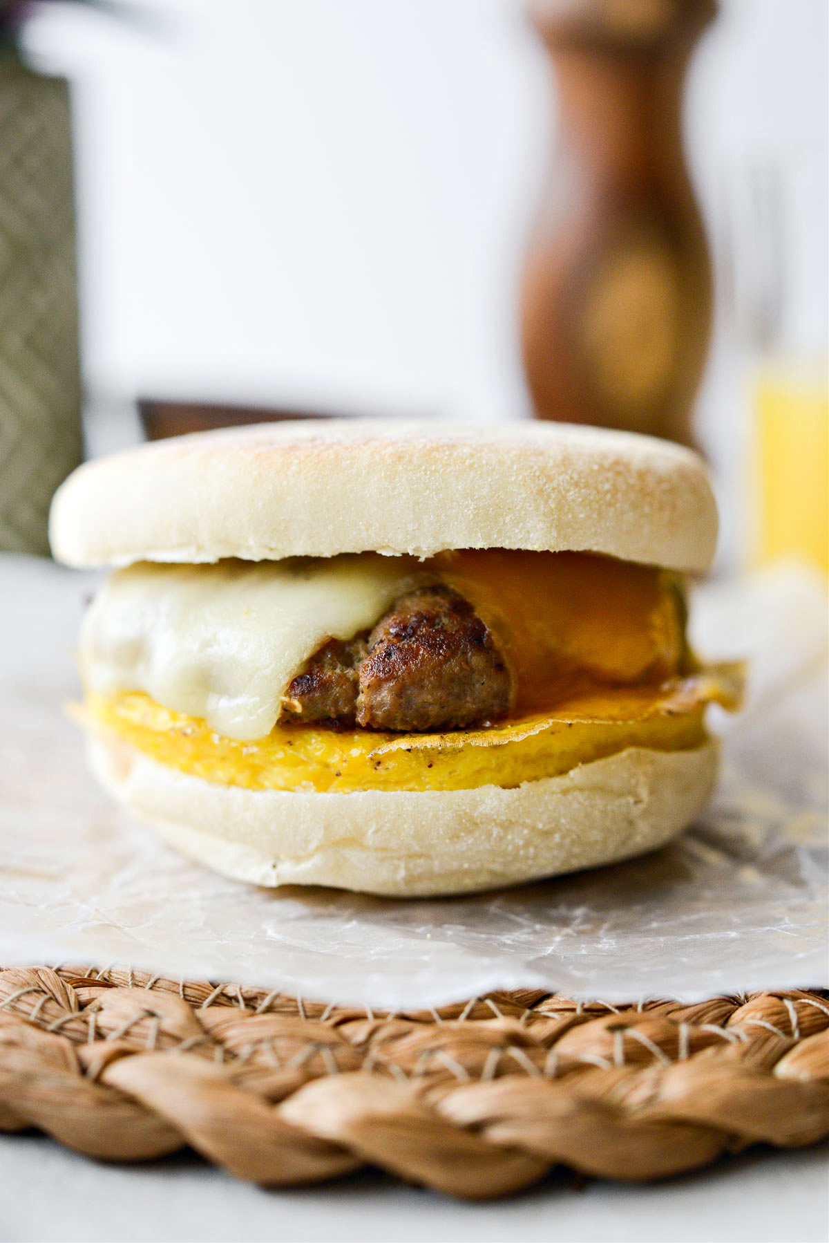Griddled English Muffin & Eggs (my new favorite breakfast!). - Bet On Dinner