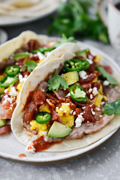 Breakfast Tacos - Simply Scratch