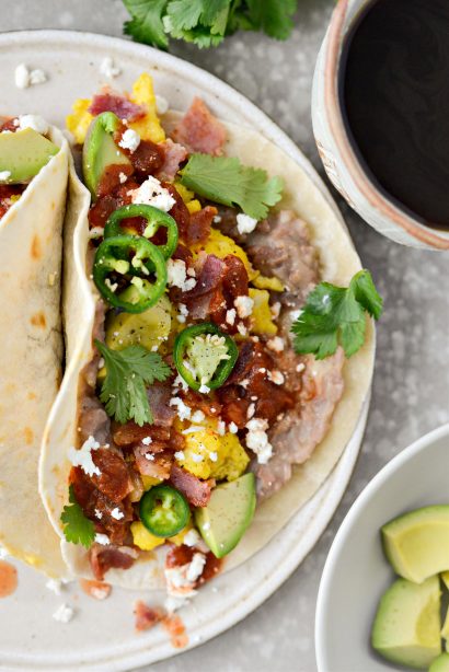 Breakfast Tacos - Simply Scratch
