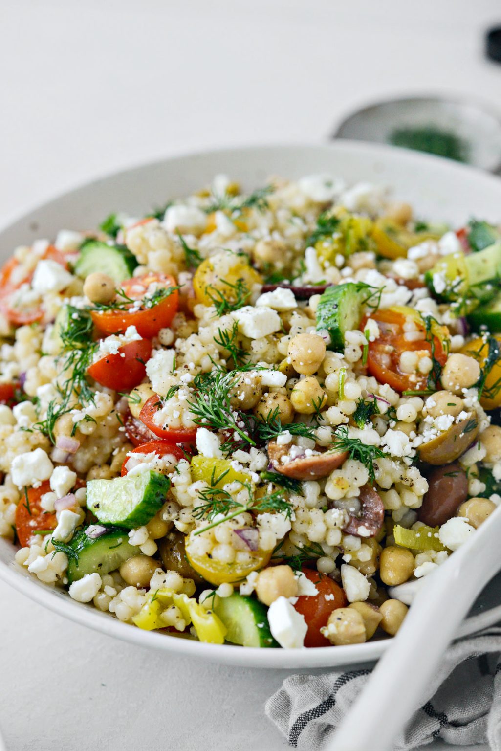 Greek Couscous Salad - Simply Scratch