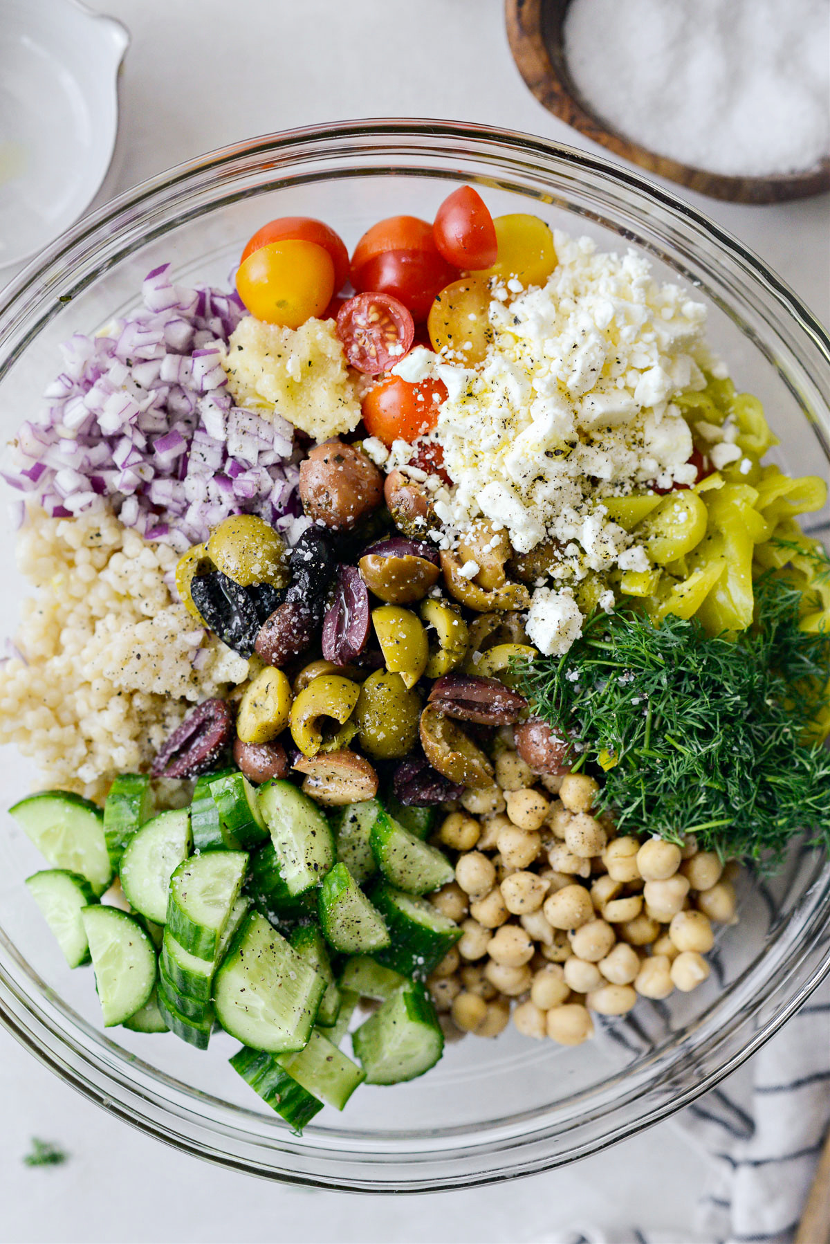 Greek Couscous Salad - Simply Scratch