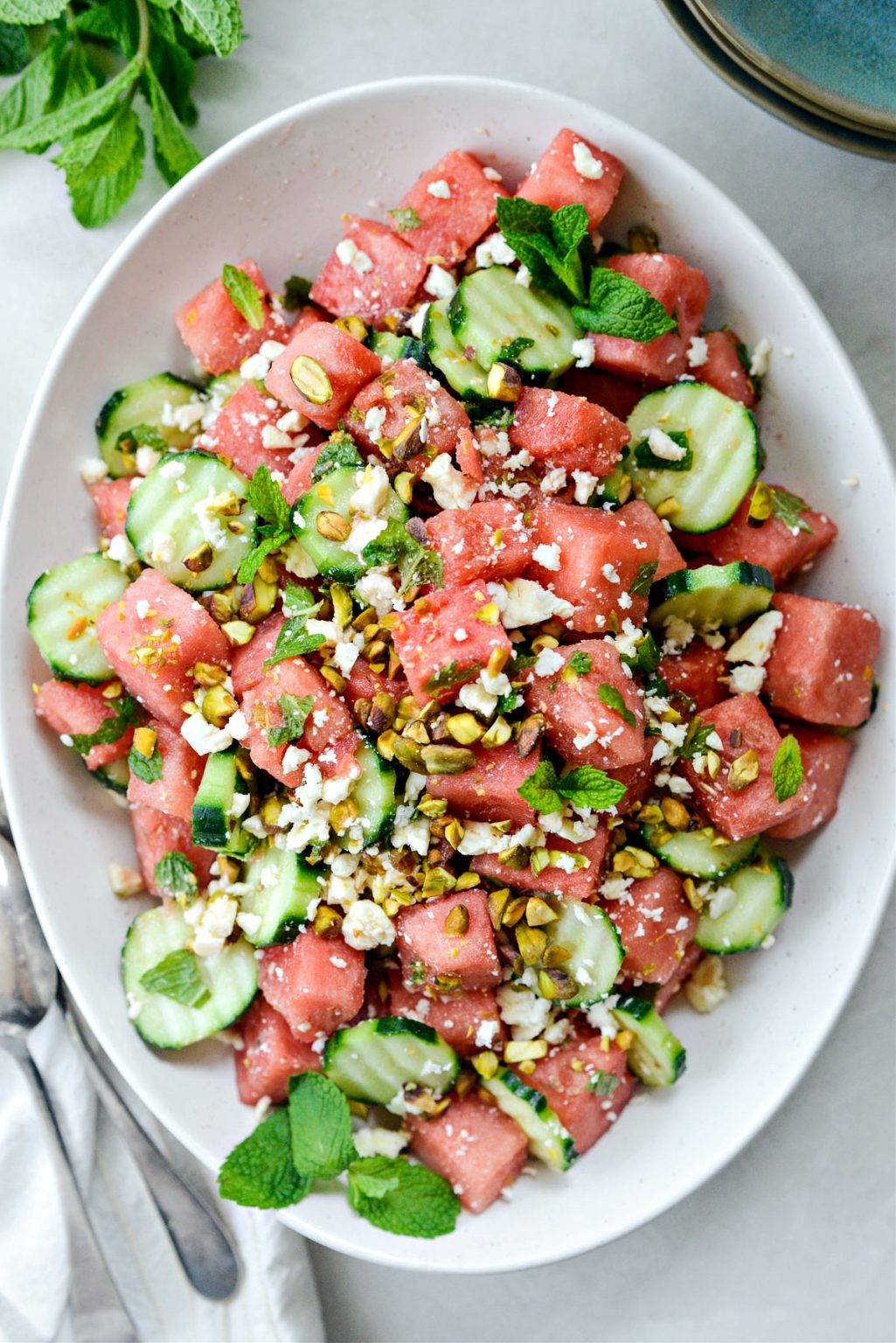 Cucumber Watermelon Feta Salad Simply Scratch 8281