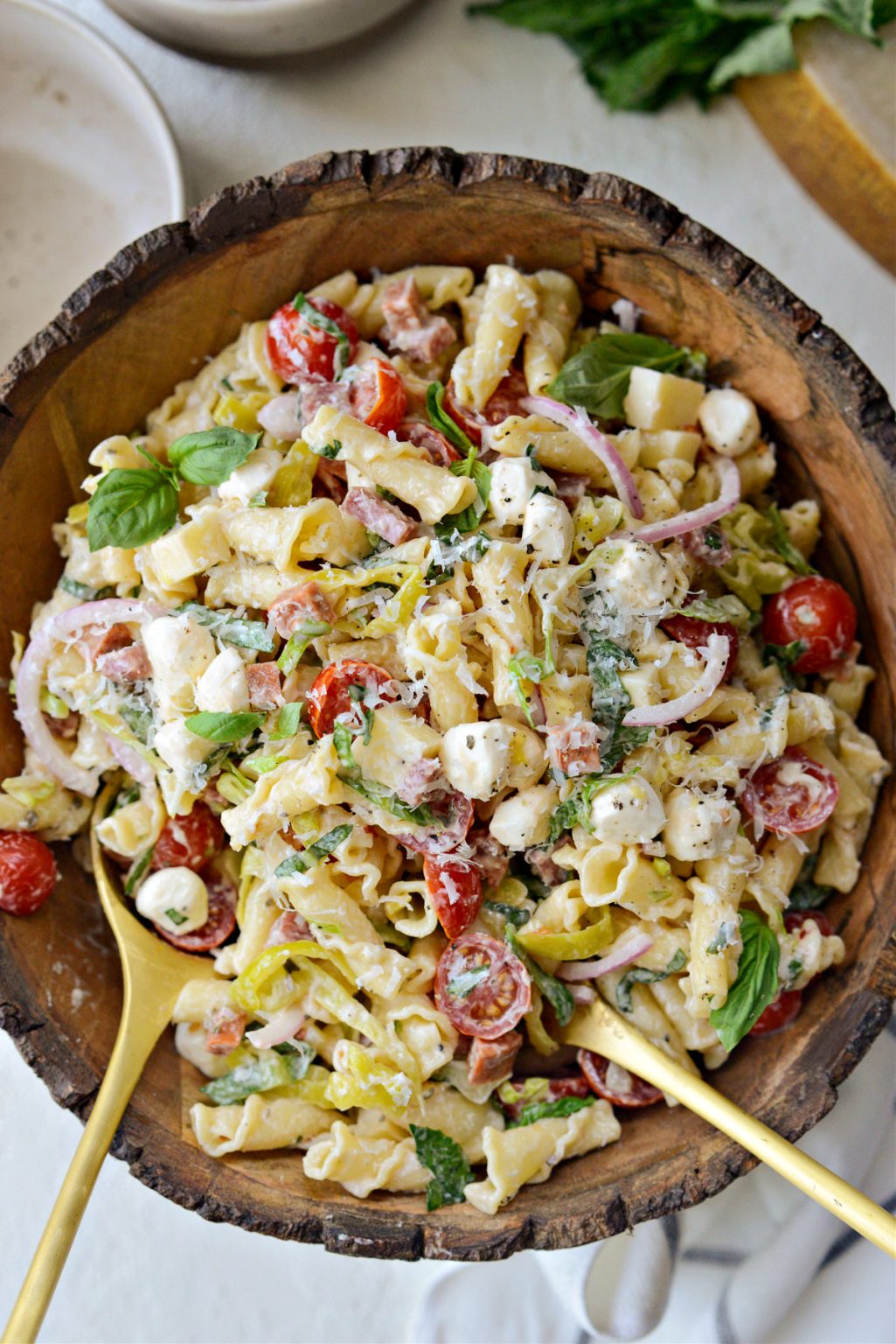 Italian Grinder Pasta Salad - Simply Scratch