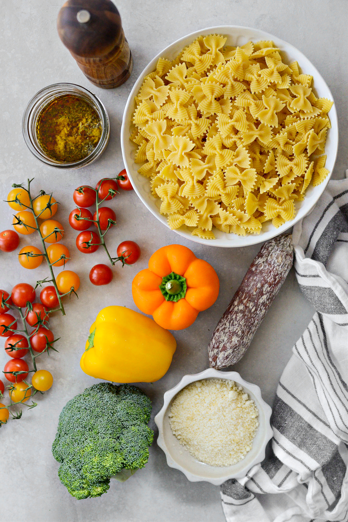 Italian Bowtie Pasta Salad - Simply Scratch