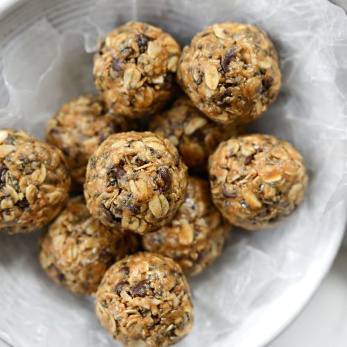 Oatmeal Chocolate Chip Bites - Simply Scratch