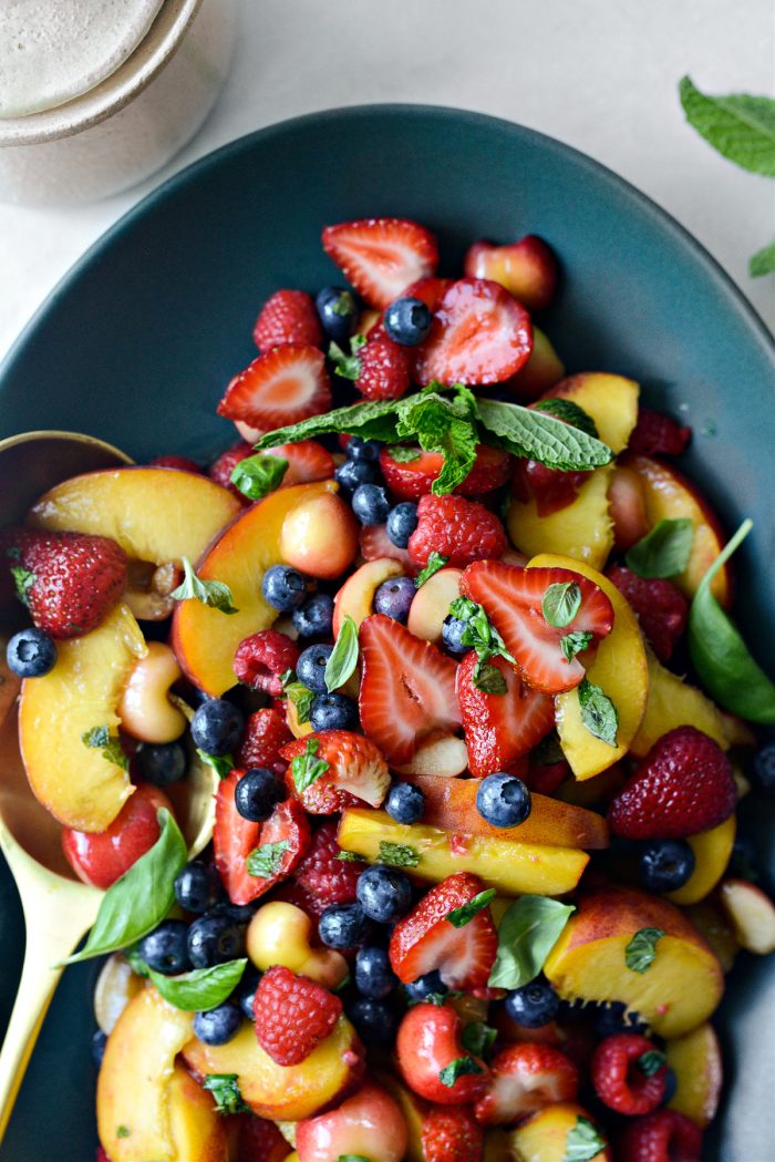 Summer fruit salad