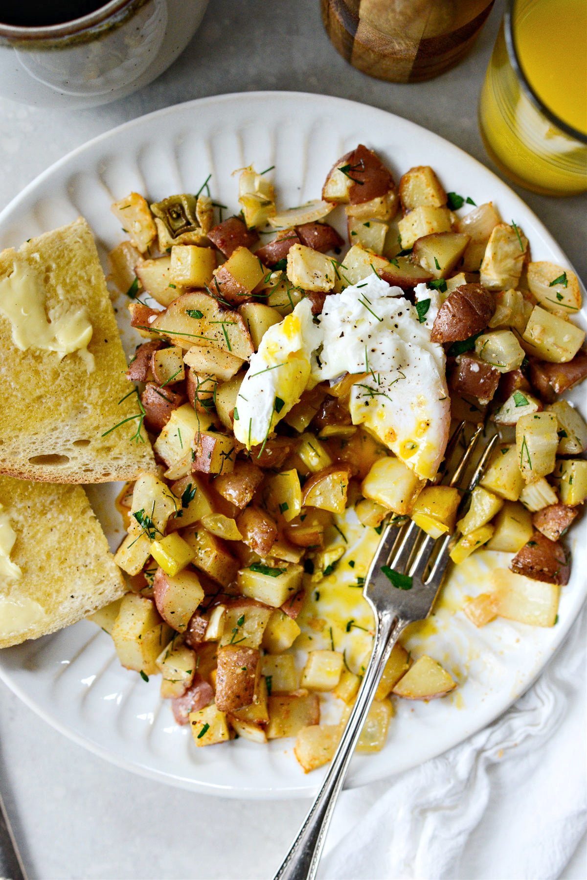 Roasted Fennel Potato Hash - Simply Scratch