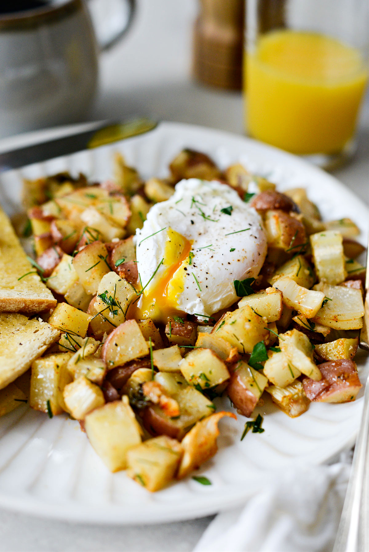 Roasted Fennel Potato Hash - Simply Scratch