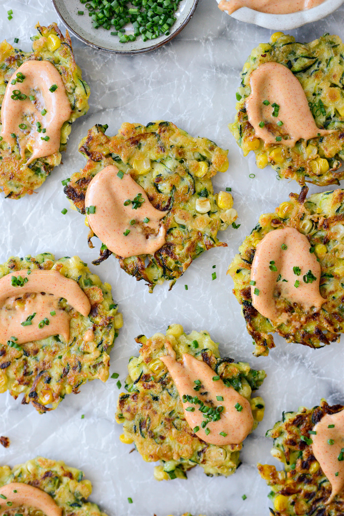 Zucchini Corn Fritters - Simply Scratch