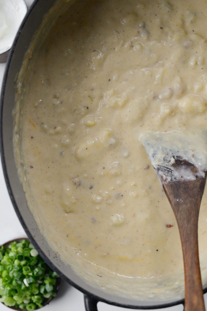 Loaded Baked Potato Soup - Simply Scratch