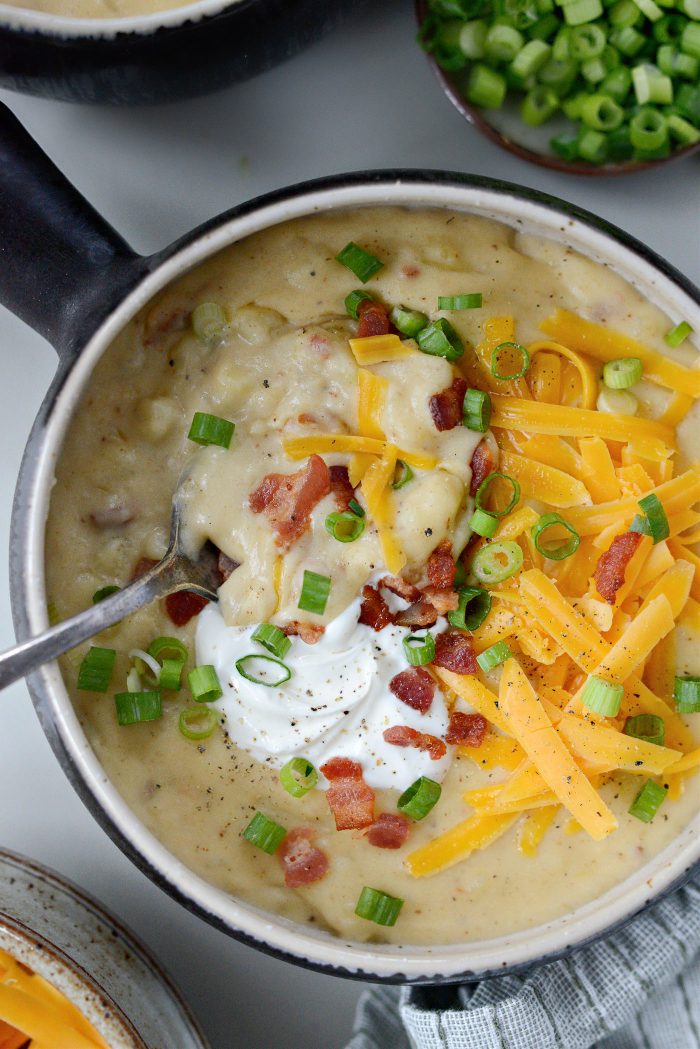 Loaded Baked Potato Soup - Recipes Worth Repeating