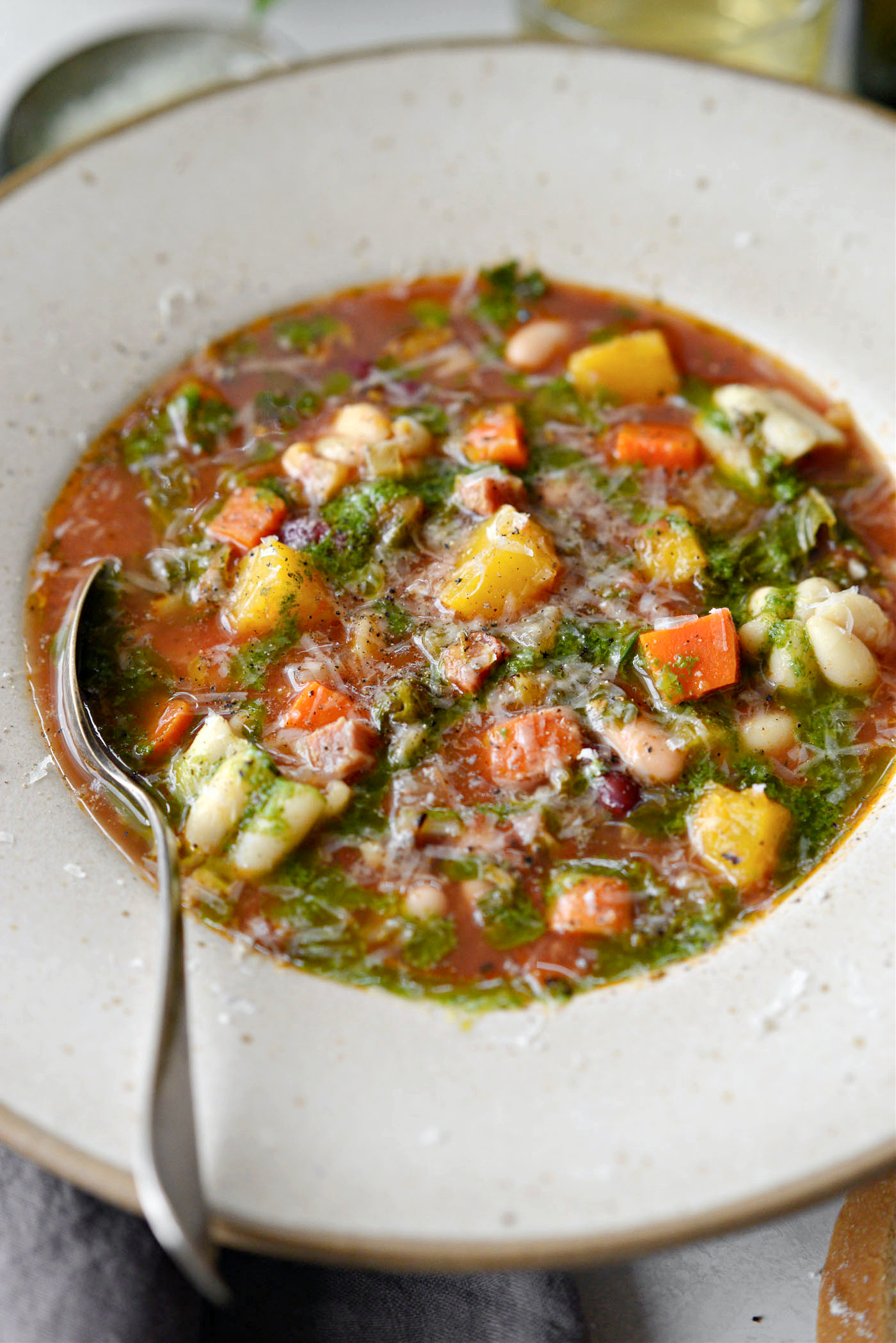 Pumpkin Minestrone - Simply Scratch