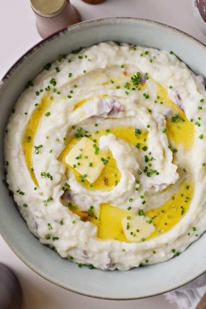 Roasted Garlic Mashed Potatoes - Simply Scratch
