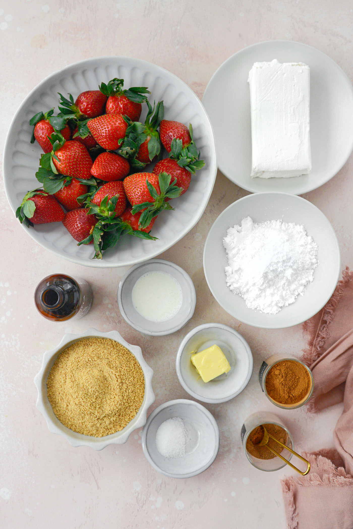 Cheesecake Filled Strawberries - Simply Scratch