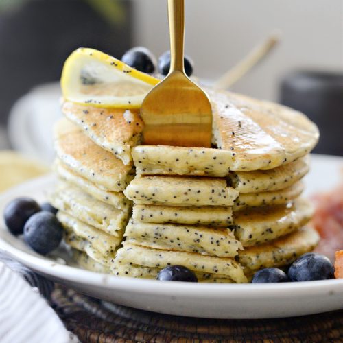 Lemon poppy store seed pancakes