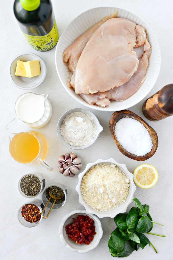 ingredients for Marry Me Chicken