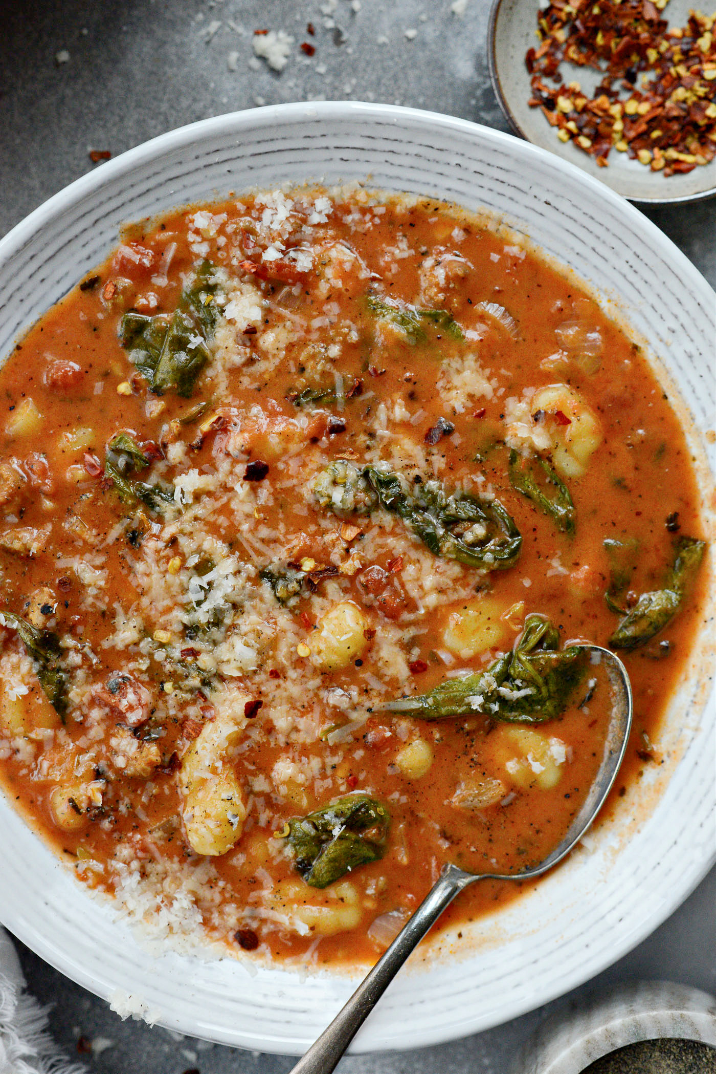 Creamy Italian Sausage Gnocchi Soup - Simply Scratch