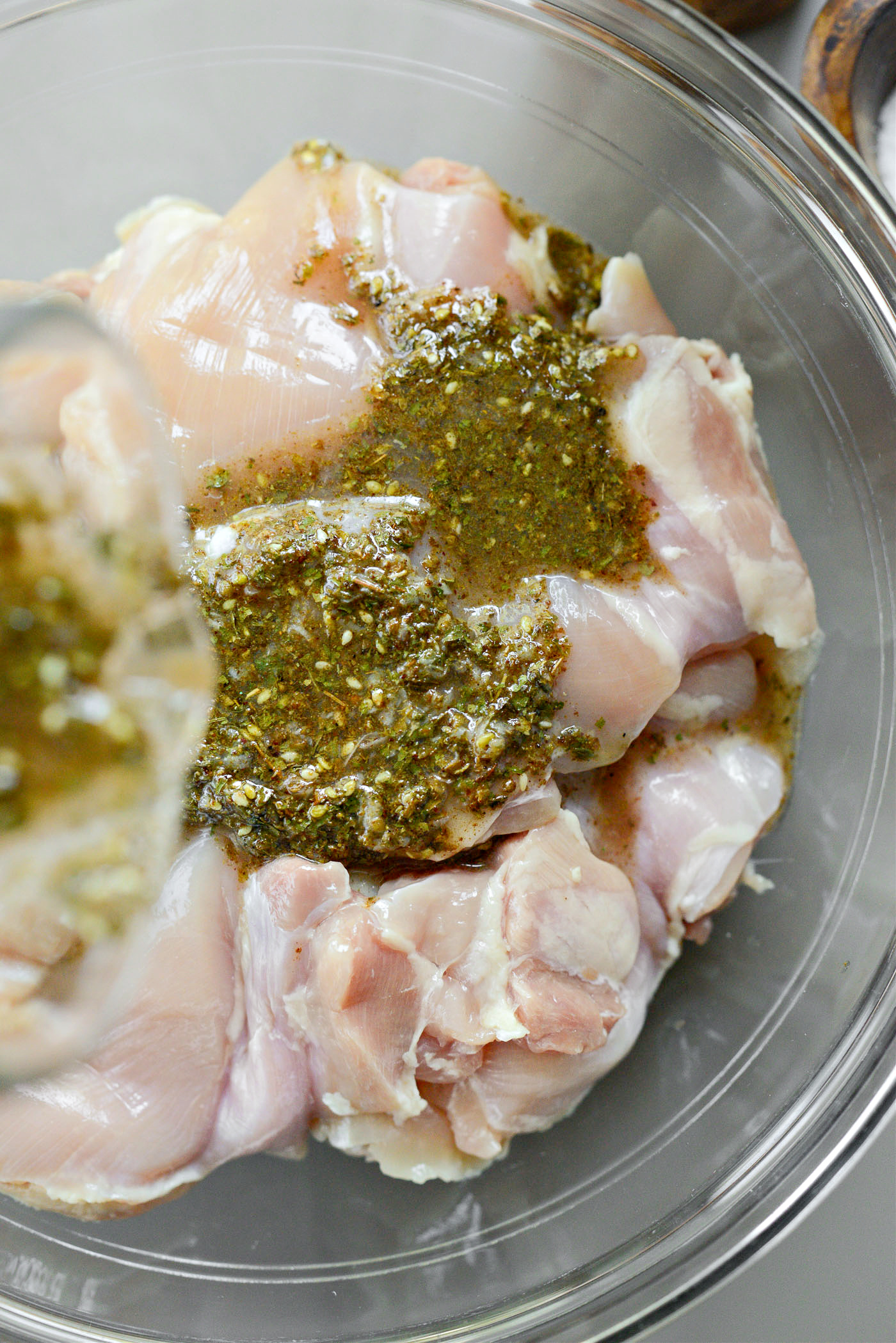 Grilled Za'atar Chicken Thighs - Simply Scratch