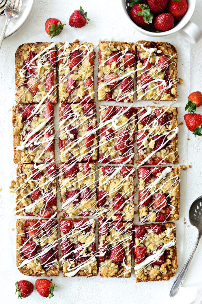 Strawberry Streusel Bars