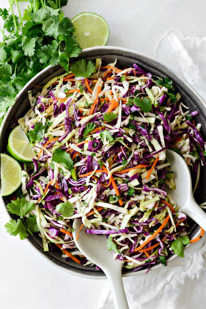 Cilantro Lime Coleslaw