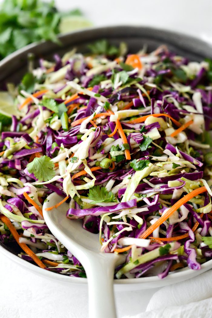 Cilantro Lime Coleslaw