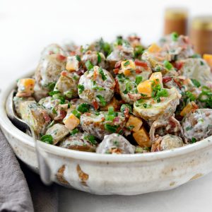 Bacon Cheddar Ranch Potato Salad