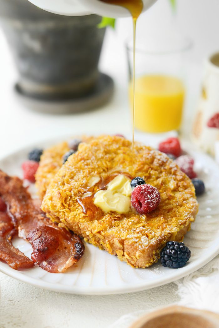 Cornflake Crusted French Toast