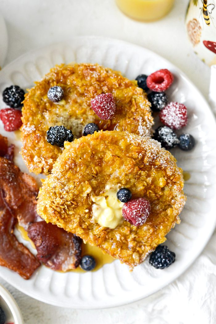 Cornflake Crusted French Toast