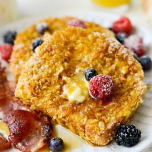 Cornflake Crusted French Toast