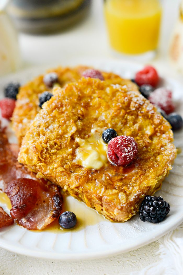 Cornflake Crusted French Toast