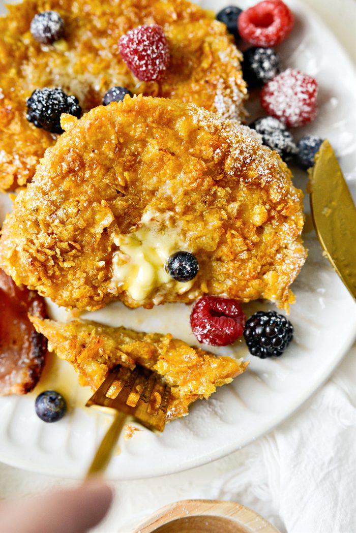 Cornflake Crusted French Toast