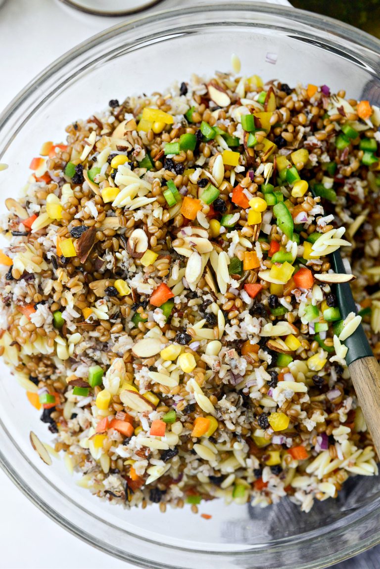 J. Alexander's Wild Rice Orzo Salad - Simply Scratch