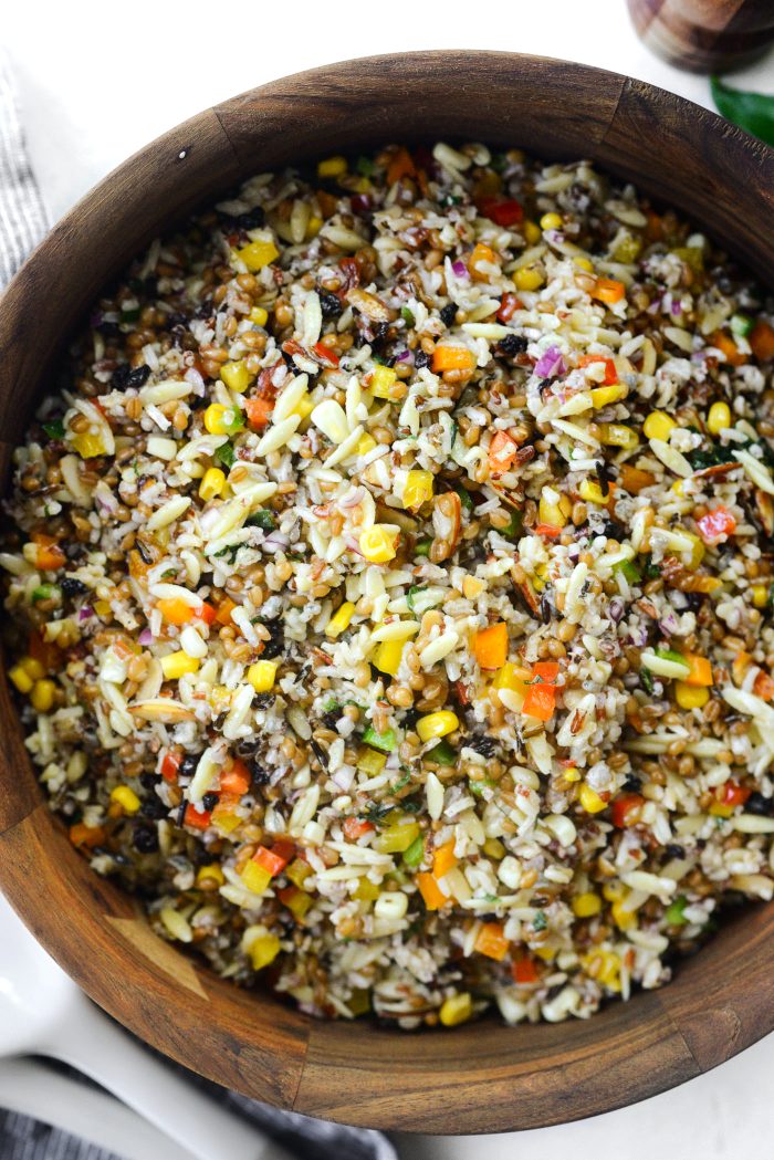 J. Alexander's Wild Rice Orzo Salad