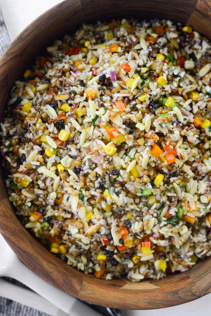 J. Alexander's Wild Rice Orzo Salad