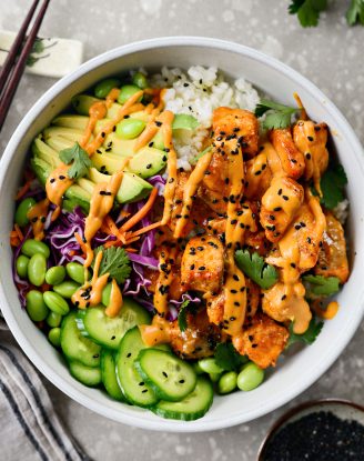 Bang Bang Salmon Bowls