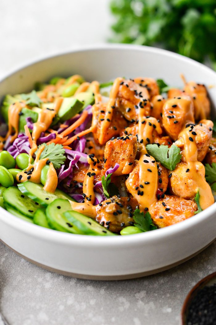 Bang Bang Salmon Bowls